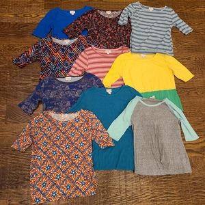 LuLaRoe Julia dress bundle 10 dresses